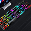 TF200 USB Wired Gaming Ergonomic RGB Back Light Keyboard Mouse Combos Set Newly