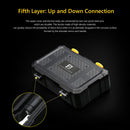 DSLR Camera Battery Protective Box SD TF Memory Card Storage Case Holder