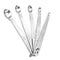 11.5*1.5cm Measuring Spoons Steel Mini Set Smidgen Pinch Dash J5Q6 ZAA 5 J5V2