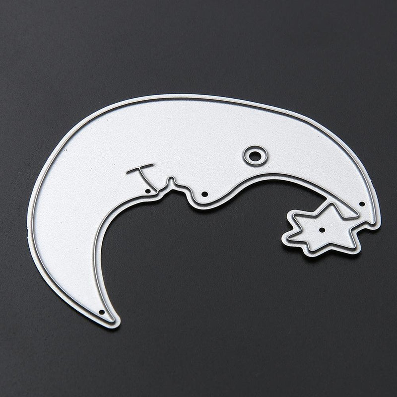 Moon DIY Metal Stencil Scrapbook Embroidery Cutting Die Craft Album Card