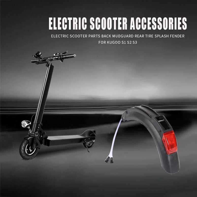 Electric Scooter Back Mudguard Rear Fender Guard Assembly for Kugoo S1 S2 S3