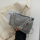 Fashion Diamonds Shoulder Bags Women Shiny Rhinestones Chain Crossbody Totes
