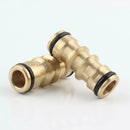 1/2" Brass Quick Connects Hose Pipe Joiner Male to Connectors Garden Male A3N1