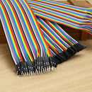 120pcs  Color Ribbon Line Breadboard Dupont Cable Jump Jumper Wire