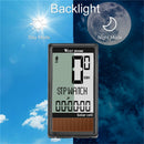 Solar Cycling Odometer Bike Speedometer Wireless Stopwatch Bicycle Computer