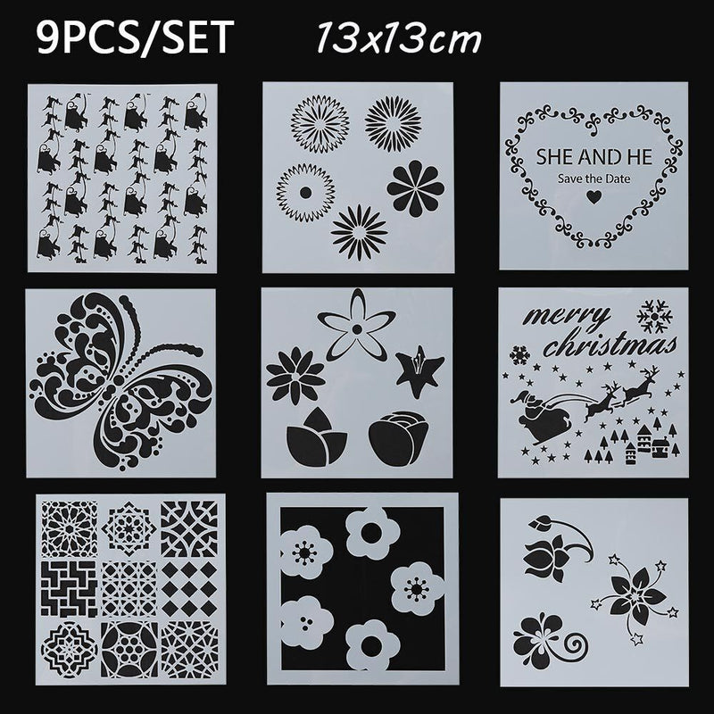 DIY Craft Layering Stencils Merry Christmas Scrapbooking Embossing Template