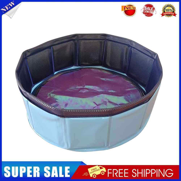 Foldable Basin Collapsible Dogs Swimming Pool PVC Baby Pool for Puppy Kitten Kid