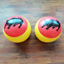 1 Pair Adults Inflatable Punching Boxing Gloves Workout Fitness Glove (A)