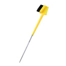 Double Sided Hair Edge Brushes Comb Pin Tail Hair Styling Tool (Yellow) Newly