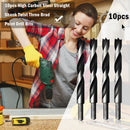 10pcs High Carbon Steel Straight Shank Twist 3 Brad Point Drill Bits (3mm) Newly
