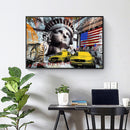 Oil Paint By Numbers City Coloring Picture Digital Drawing