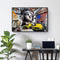 Oil Paint By Numbers City Coloring Picture Digital Drawing
