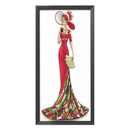 14CT Counted Cross Stitch DIY Noblewoman Embroidery Needlework Home Decoratio