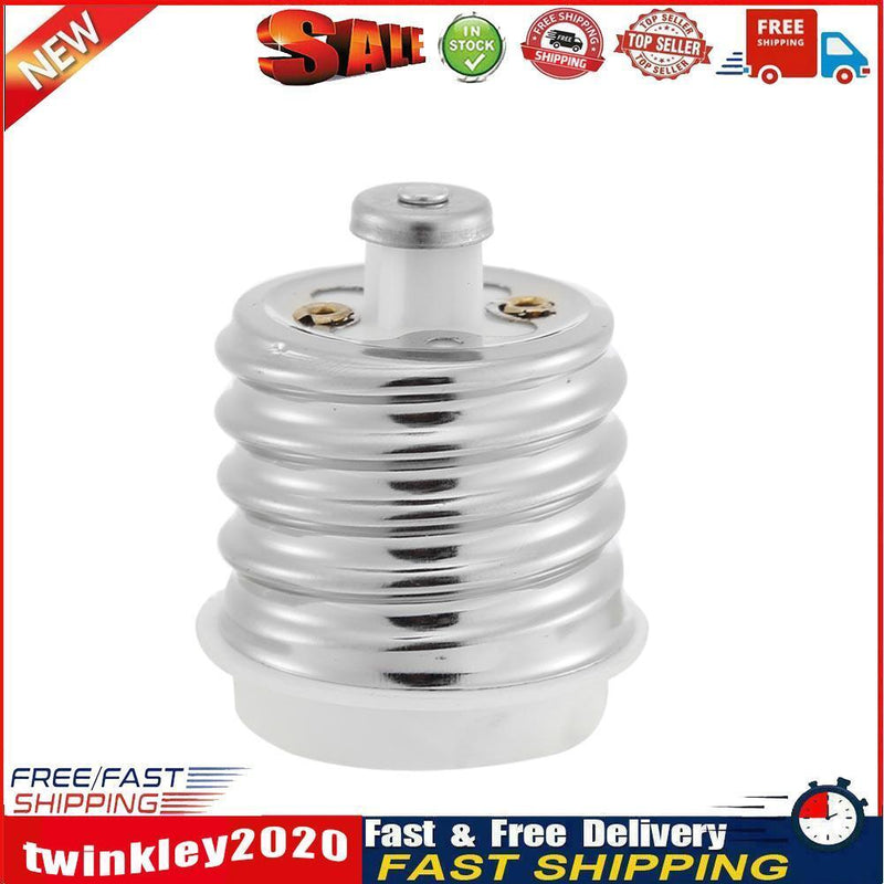 E40 to E27 Base LED Halogen Light Base Lamp Bulbs Socket Adapter Converter Newly