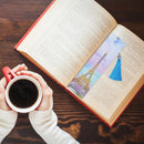 DIY Tower Special Shaped Diamond Painting Leather Tassel Bookmark Crafts Newly