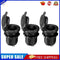 3pcs Car Marine 12V Cigarette Lighter Socket Power Outlet with Wire DIY Kit