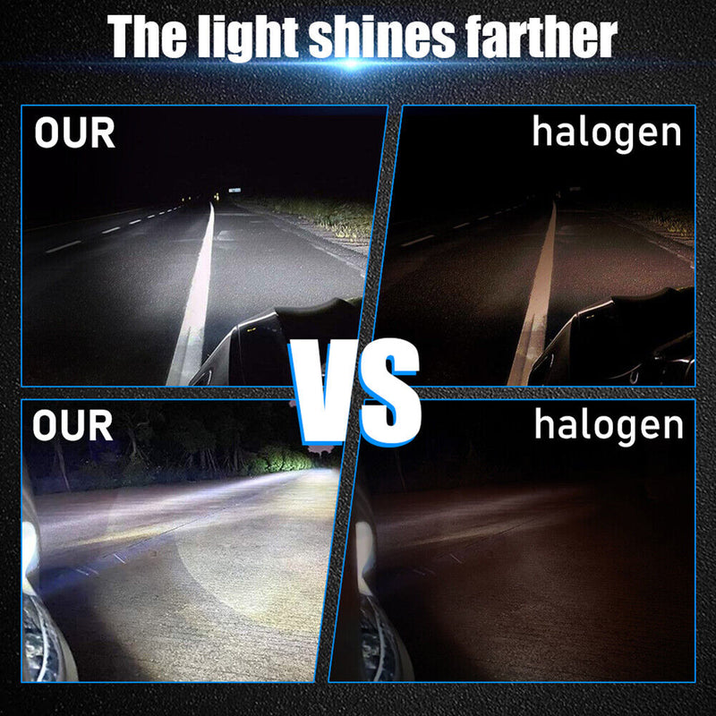 2pcs H11 Auto Car Fog LED Lamp Vehicle Automobile Foggy Rainy Lighting Accessory