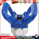 High Pressure Airless Paint Spray Gun Flat Tip Nozzle for Sprayer (Blue) Newly