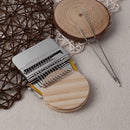 Wood Small Loom Mender Clothes Mending Weave Darning Machine (12 Needles) Newly