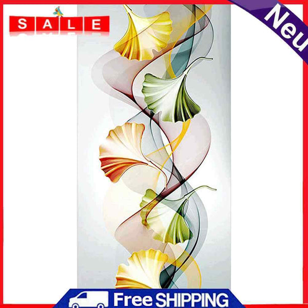 Ginkgo Leaf 5D Diamond Painting Full Round Drill Cross Stitch DIY Mosaic Craft