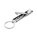 EDC Foldable Keyring Ultra-thin Trimmer Nail Clipper Stainless Steel Cutter