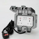 13A 2 Gang Power Socket Electrical Outlet Switched Double Socket Wall Socket