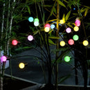 #A 2pcs Solar Led Light Ip65 Waterproof Portable Solar Light Yard Decor for Outd