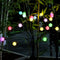 #A 2pcs Solar Led Light Ip65 Waterproof Portable Solar Light Yard Decor for Outd