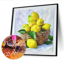 Diamond Painting 5D DIY Lemon Full Round Drill Rhinestone Picture Kits