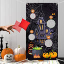 Games Safe Tossing Throwing Halloween Throwing Game Play Bean Bags Spider Web