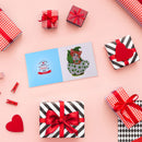Mosaic Special Shaped Bright Diamond Painting Kit DIY Cartoon Cat Greeting Cards