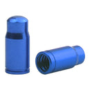 2x Bicycle Presta Tire Valve Cap Aluminum Alloy Bike Valve Cover (Blue) Newly