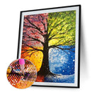 ahomi 5D Colorful Tree Diamond Paintings Full Drill DIY Embroidery Cross Stitch