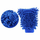 2 Pièces Qualité Microfibre Car Wash Lavage Nettoyage Mitt Gant Polissage Duster