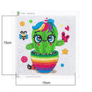 DIY Diamond Painting Full Round Crystal Drill Animal Decor for Kids (DX045)