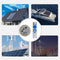 12W Remote LED Control Panel Round Solar Ceiling Lighting Circular Lamp Board