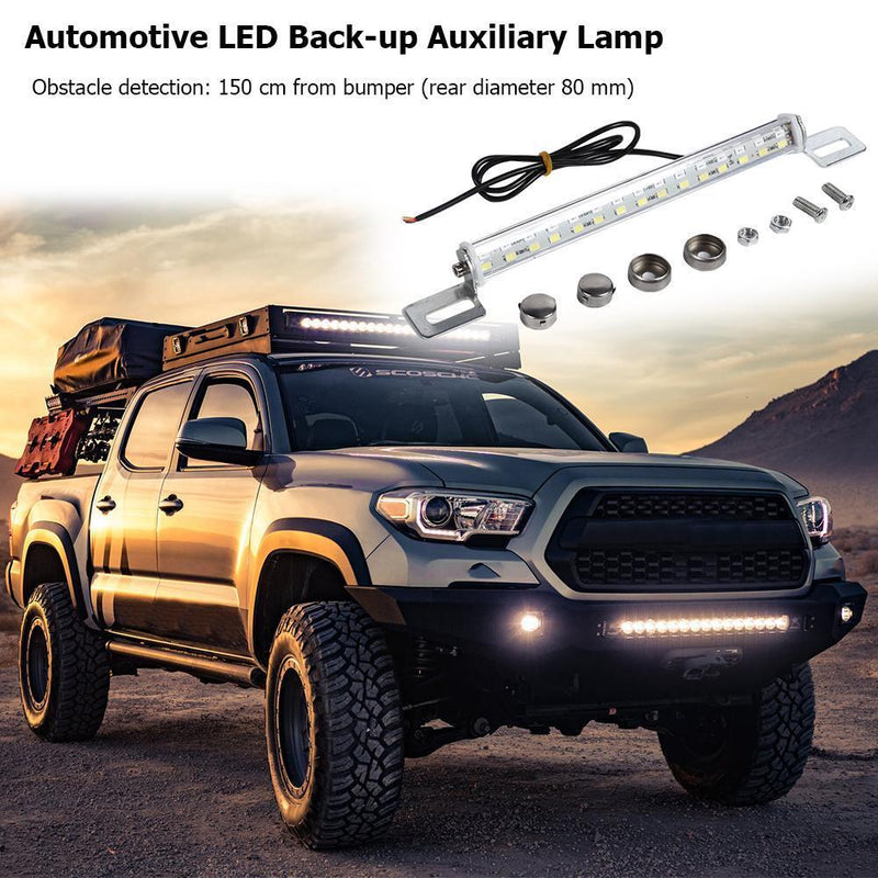 White/Red LED Car Tail Brake Reverse Lamp SMD 5730 Rear License Plate Light Bar