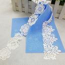 40cm Flower Lace Silicone Mold Cake Border Fondant Mat Mould Baking Soap Craft