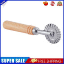 DIY Jiaozi Dumpling Skin Maker Mold Wooden Handle Kitchen Tool (B Roller)