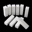White Trimming Kit Sanding Files Nail Buffer Polishing block Nail Polisher