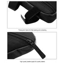 MTB Bike Front Tube Bag Waterproof Road Bicycle Phone Frame Pouch (Black) Newly
