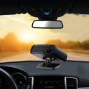 Car Heater 12V Plugs into Cigarette Lighter 2 in 1 Heating Cooling (Grey) Newly