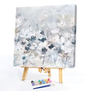 #A Ink Flower Oil Paint By Numbers Kit DIY Acrylic Painting Canvas Drawing Pic