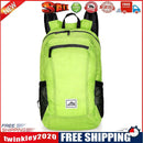 20L Large Waterproof Folding Climbing Backpack Bags Travel Rucksack (Green)