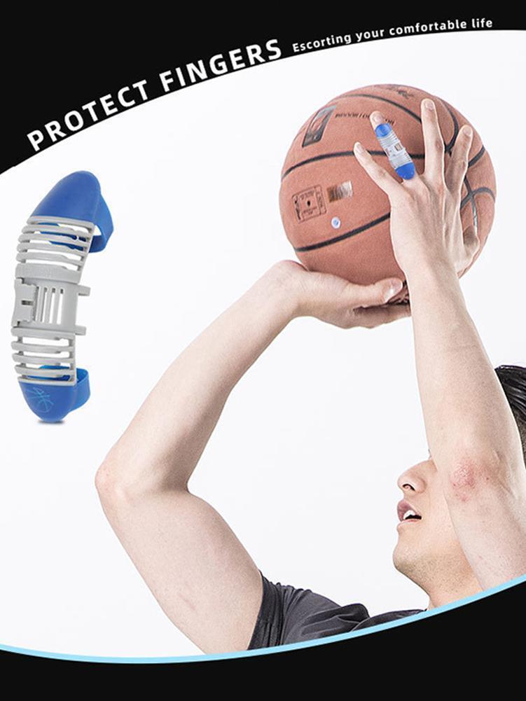 Basketball Finger Guard Exercise Support Arthritis Sport Aid Protector (M)
