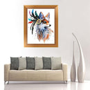 DIY 5D Diamond Embroidery Painting Fox Cross Stitch Craft Home Decor