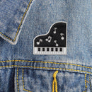 Enamel Badge Musical Instruments Brooch Collar Clothes Lapel Pin (Style 3) Newly