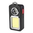 LED Flashlight USB Rechargeable Solar Charging Portable Camping Torch Outputs