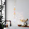 Crystal Sun Moon Hanging Meatal Pendant Home Car Decor (B)