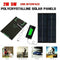 2W 5V Solar Panel USB Port Phone Charger Travel Portable E0V4